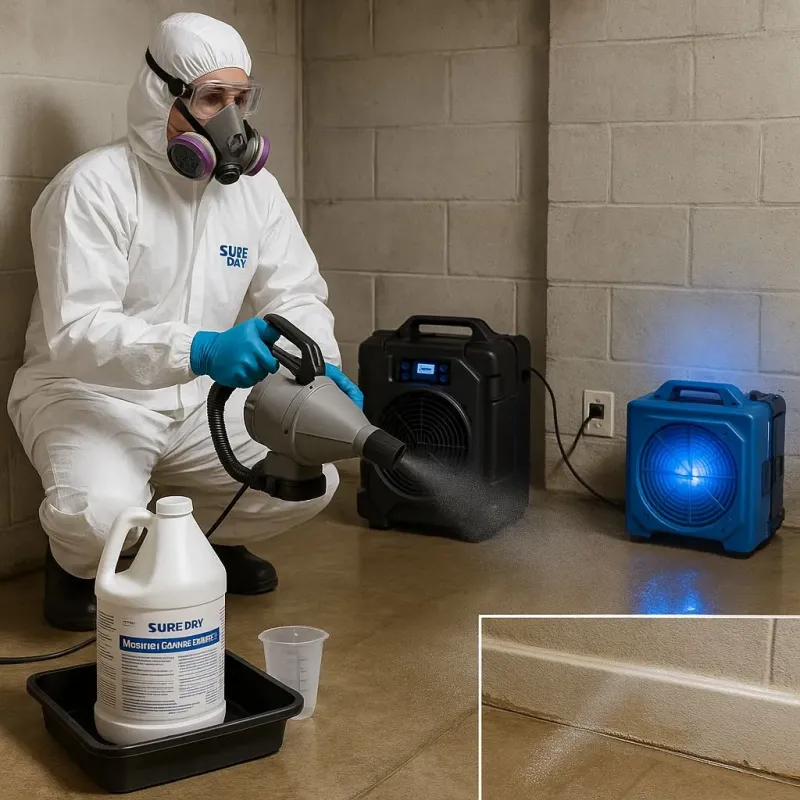 Sanitization and Odor Removal process in Elkhart County, IN