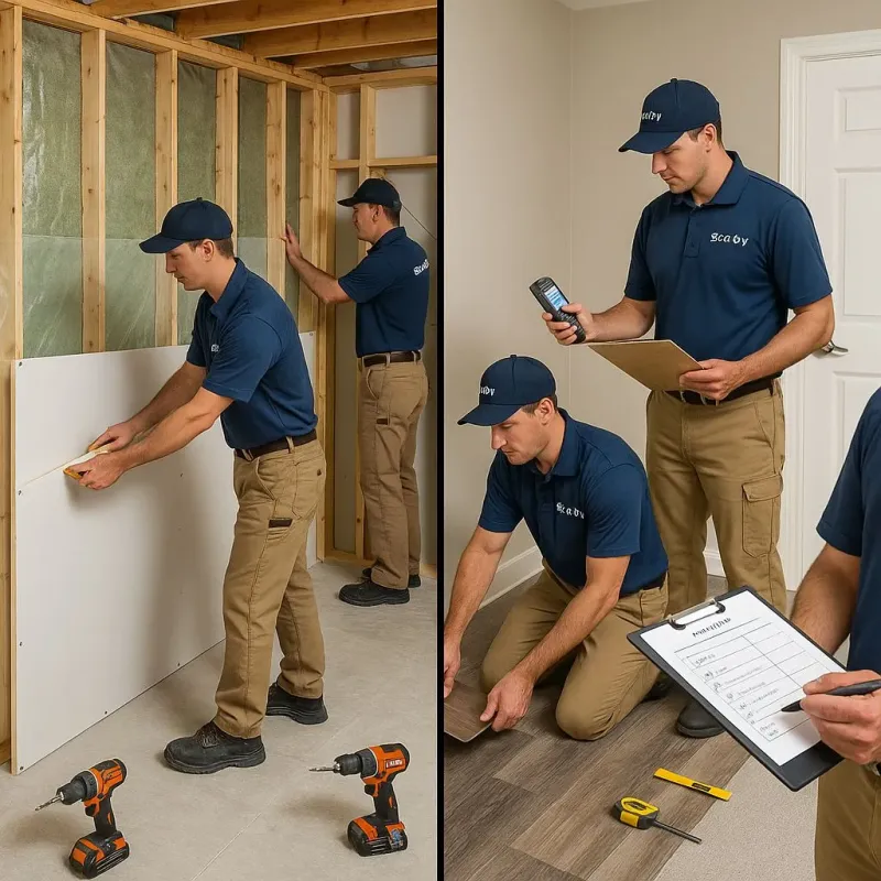 Repairs and Reconstruction process in Elkhart County, IN